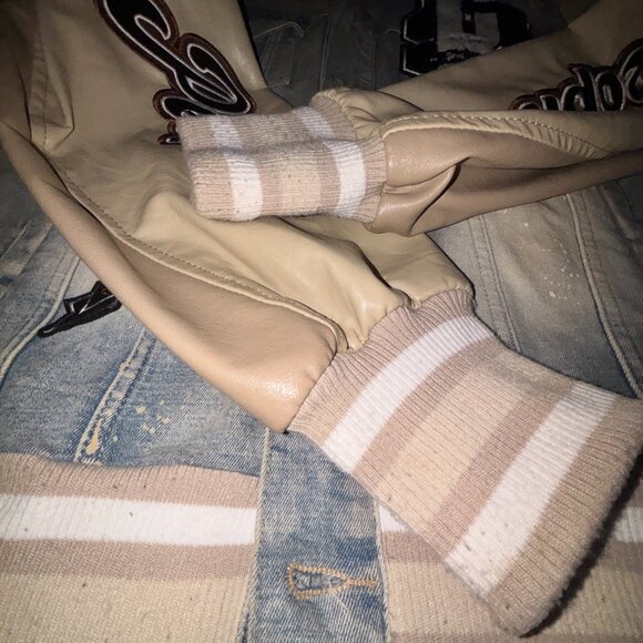 Smoke Rise Men's Varsity Jacket - Picture 3 of 6